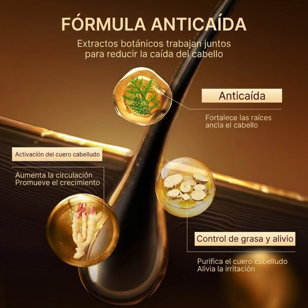 Enevora® Champú de Jengibre para Crecimiento Avanzado