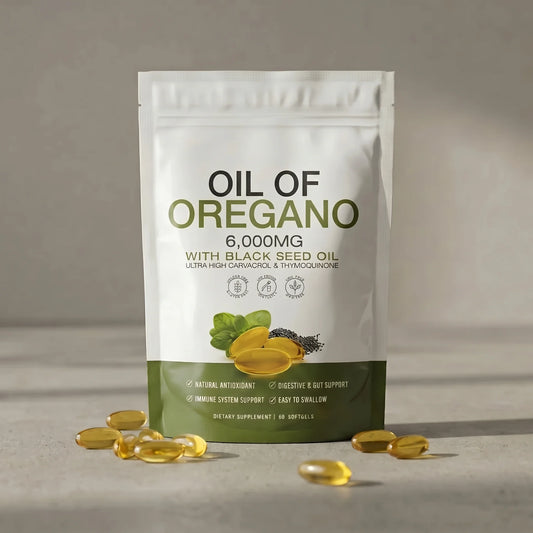 OREGANO & BLACK SEED OIL – ELIMINATES NAIL FUNGUS