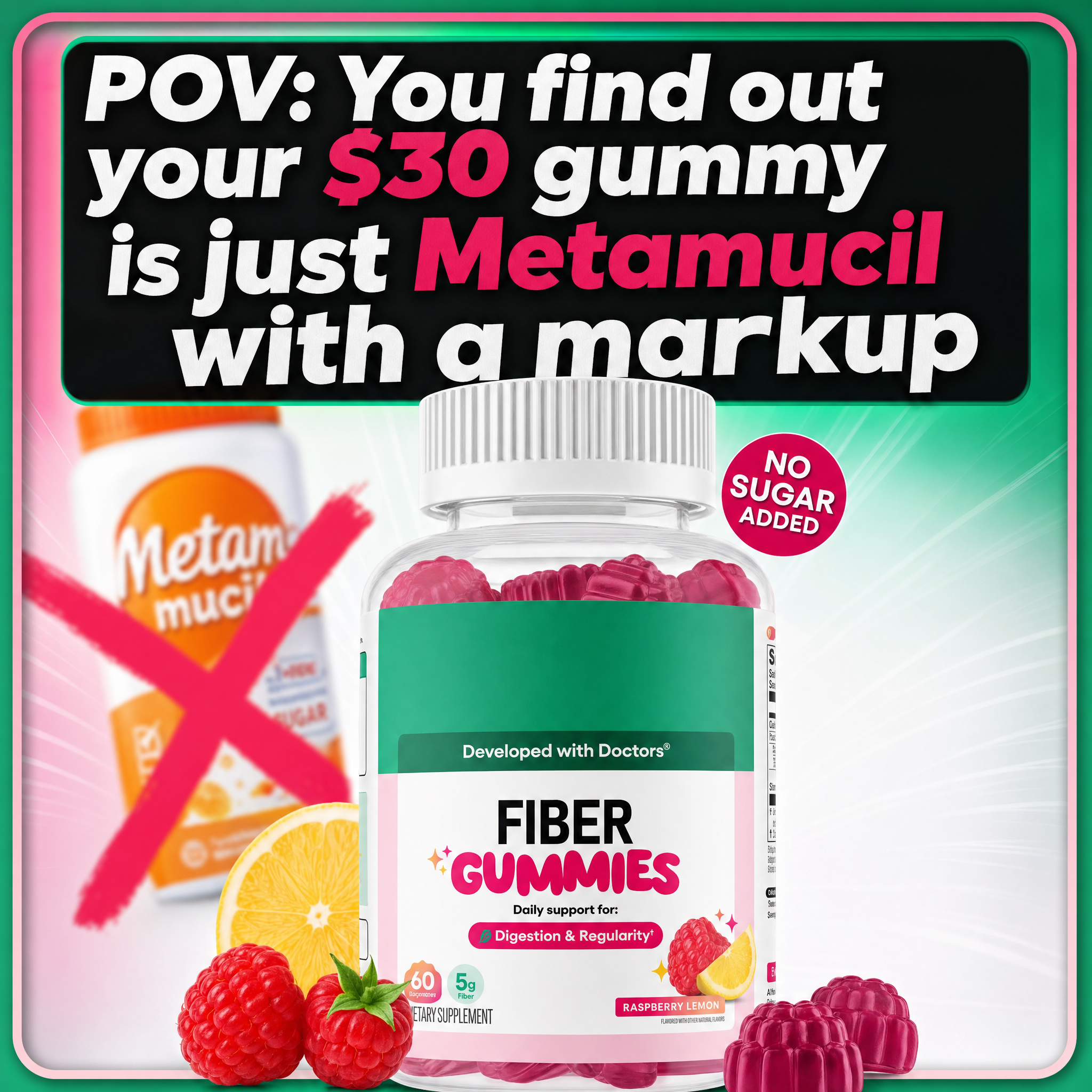 Not just Metamucil with a markup